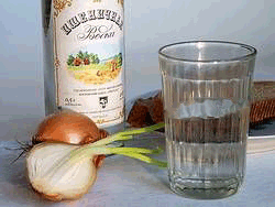плещущаяся водка